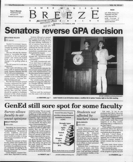 OCTOBER 8, 1998 OCT08W8 Senators Reverse GPA Decision