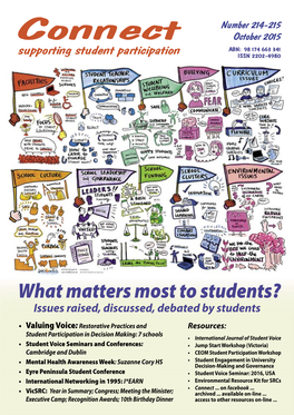 Connect 214-215: Valuing Voices Restorative Practices and Student Participation in Decision Making in Seven Australian Schools