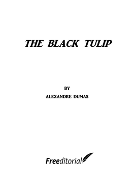 The Black Tulip