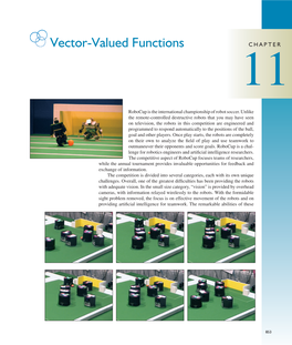 Vector-Valued Functions CHAPTER 11