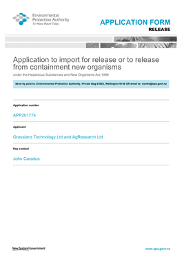 APP201774 Grasslanz Applicati