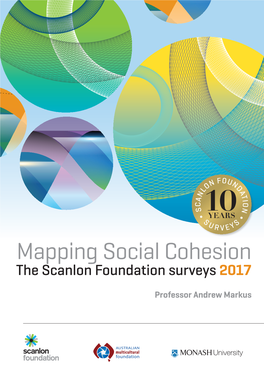 Mapping Social Cohesion the Scanlon Foundation Surveys 2015