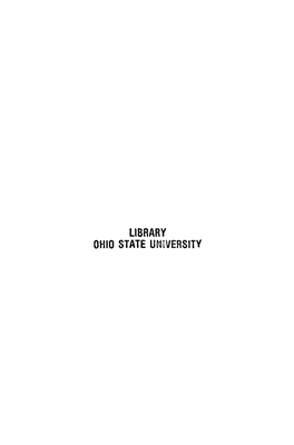 LIBRARY OHIO STATE Uriversity