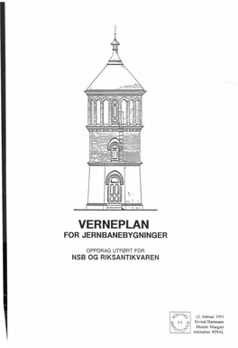 Verneplan for Jernbanebygninger