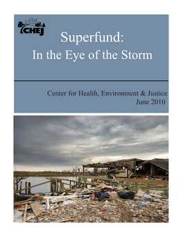 In the Eye of the Storm: Superfund and Climate Change