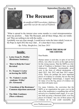 The Recusant