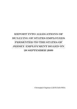 Chapman Report