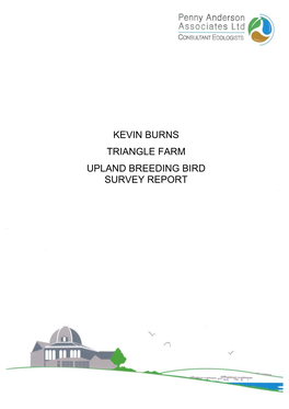 Kevin Burns Triangle Farm Upland Breeding Bird