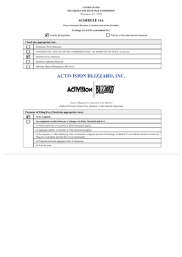 Activision Blizzard, Inc