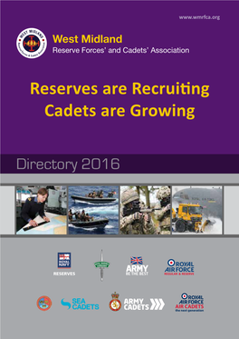 Reserves Are Recruiting Cadets Are Growing