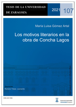 Los Motivos Literarios En La Obra De Concha Lagos.Pdf