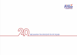 20 Reasons to Invest in Punjab