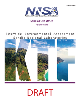 Sitewide Environmental Assessment Sandia National Laboratories