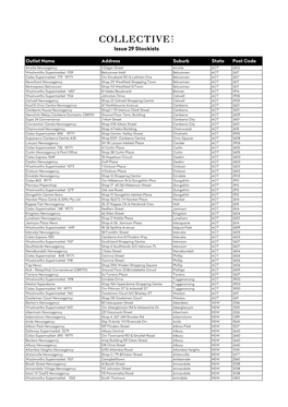 Issue 29 Stockists