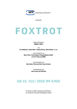 Ab 12. Juli 2018 Im Kino