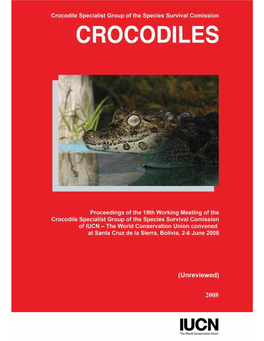 CROCODILES Proceedings of the 19