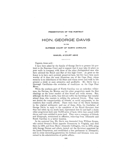 Davis, George