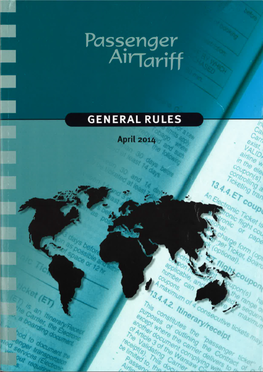Contents General Rules