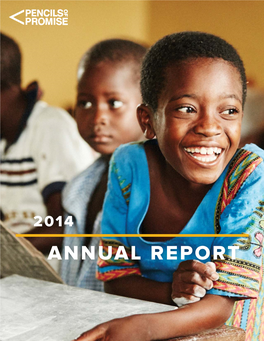 Annual Report Table of Contents