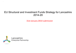 ESIF Strategy for Lancashire