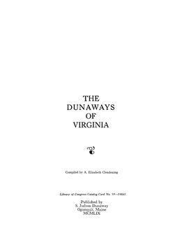 Dunaways of Virginia