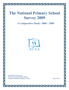 National Primary School Survey 20101.9 MB
