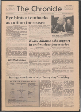 The Chronicle Will Today; Lows This Morning in the 20'S, Highs This Resume Publication on the Chronicle Afternoon in the Mid 50'S