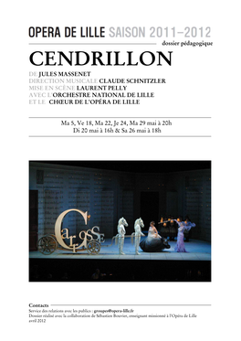 DP Cendrillon Opera Lille 2012