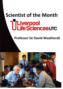 Professor Sir David Weatherall