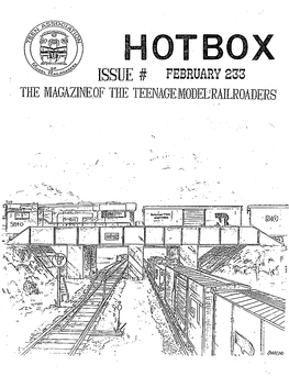 Issue# February 833 the Magazin.E.Of the Teenage~Model!Railroaders