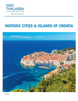 Historic Cities & Islands of Croatia