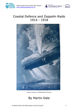 Coastal Defence and Zeppelin Raids 1914-1918