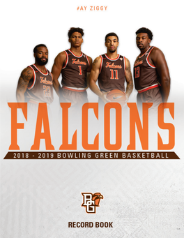 Bgsu Men's Basketball Record Book Falcon All-Americans