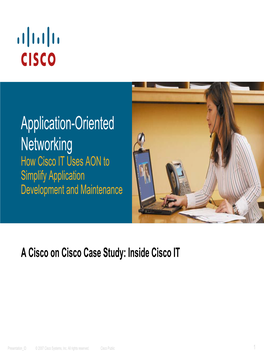 Application-Oriented Networking (AON)