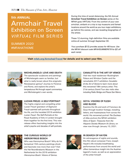 Armchair Travel