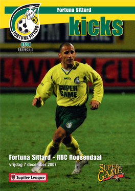 Fortuna Sittard Kicks 07/08 Seizoen