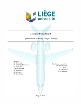 Aerospace Design Project Light Business Jet Family Design