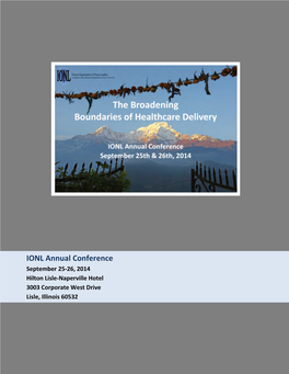 IONL Annual Conference