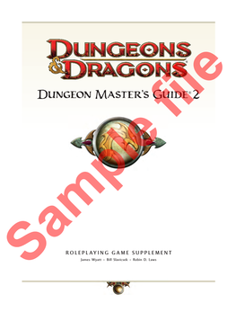 Dungeon Master's Guide® 2