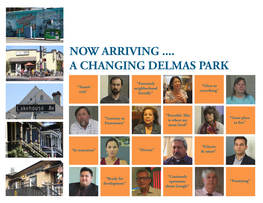 Now Arriving: a Changing Delmas Park [Pdf]