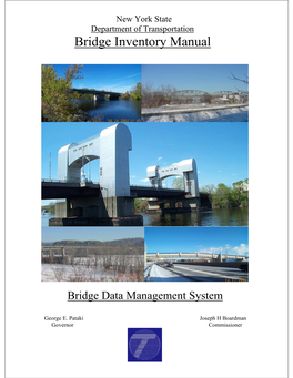 Bridge Inventory Manual