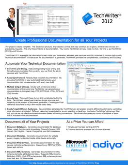 Techwriter Documentation Generator