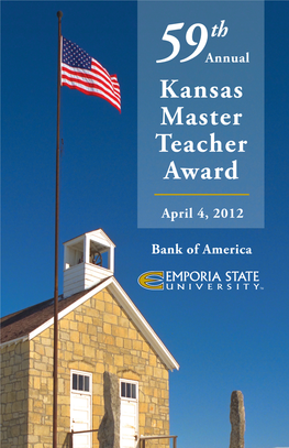 Kansas Master Teacher Award