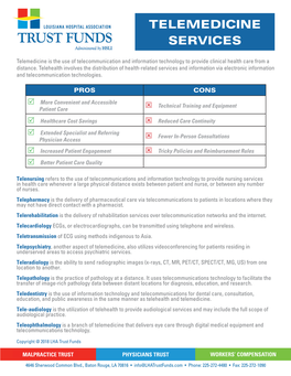 Telemedicine Fact Sheet