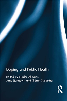 Doping and Public Health