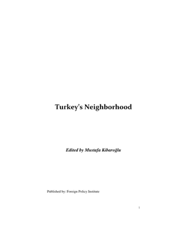 Turkey's Neighborhood