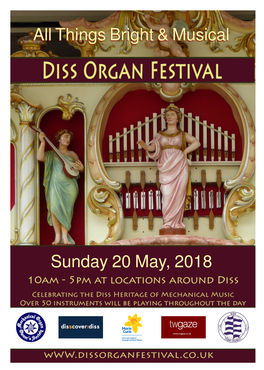 Diss Organ Festival Prog 2018.Pmd