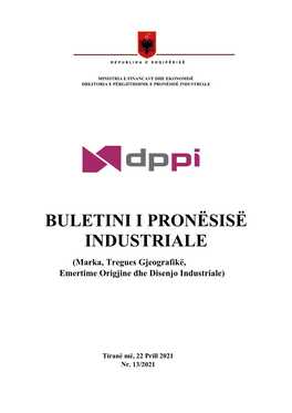 Buletini I Pronësisë Industriale