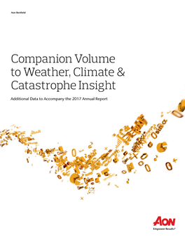 Companion Volume to Weather, Climate & Catastrophe Insight