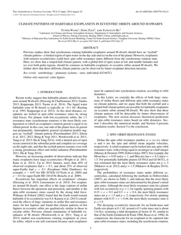 Climate Patterns of Habitable Exoplanets in Eccentric Orbits Around M Dwarfs